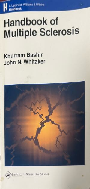 Handbook of Multiple Sclerosis – Khurram Bashir, John N. Whitaker, предна корица