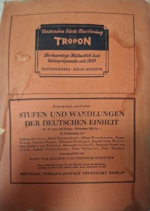 Europäische Revue Heft 2 Februar 1943 - рекламна страница