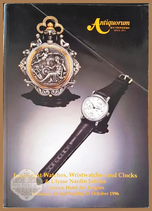 Important watches wristwatches and clocks - Frederic Guillaume - Книги