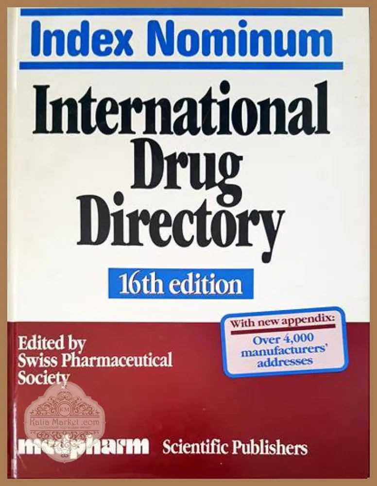 International drug directory. 16th edition - Index Nominum - Книги