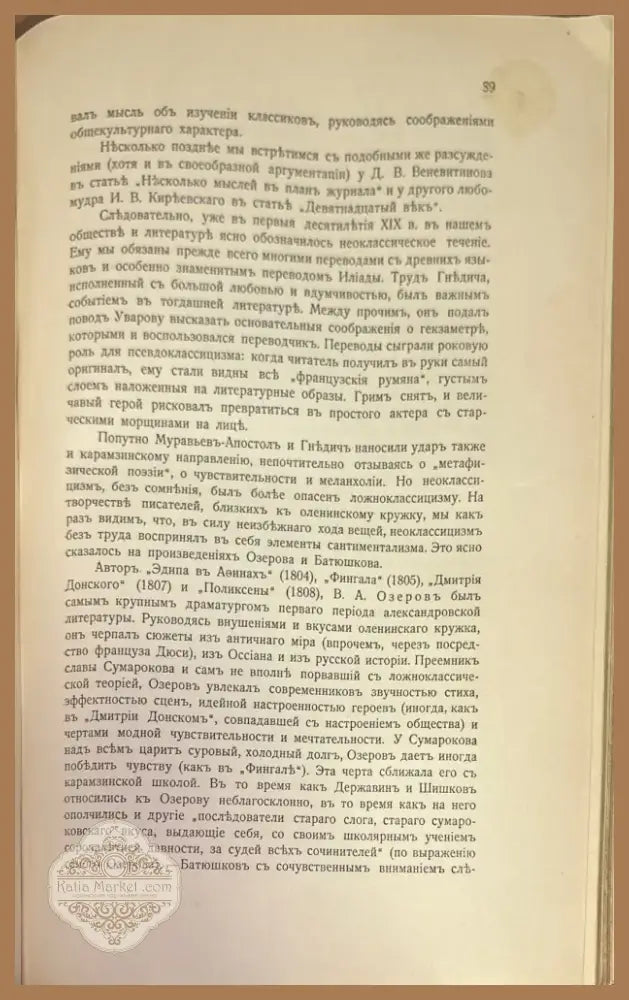 История Русской литературы XIX (1433) - Книга