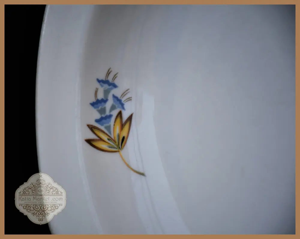 Историческа чиния/плато на ’Bohemia Ceramic Works’ - antique