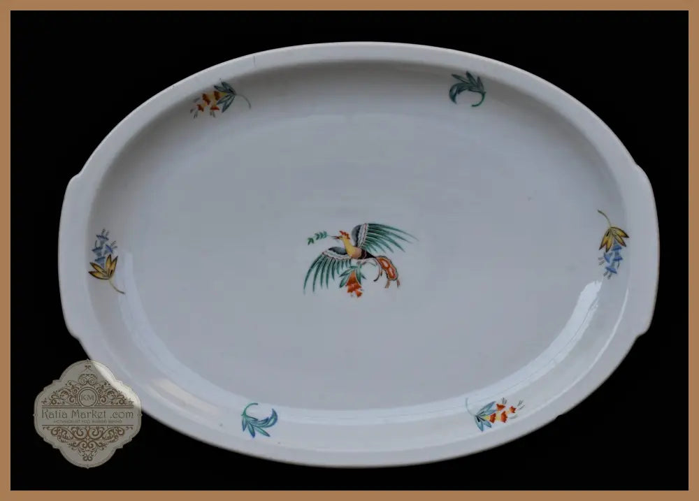 Историческа чиния/плато на ’Bohemia Ceramic Works’ - antique