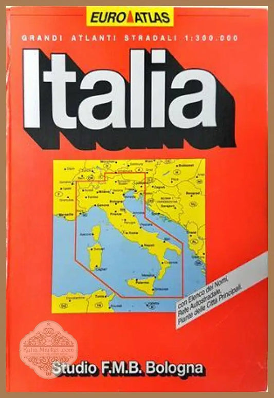 Italia. Grandi Atlanti Stradali 1:300.000 - Studio F.M.B. Bologna - Книга