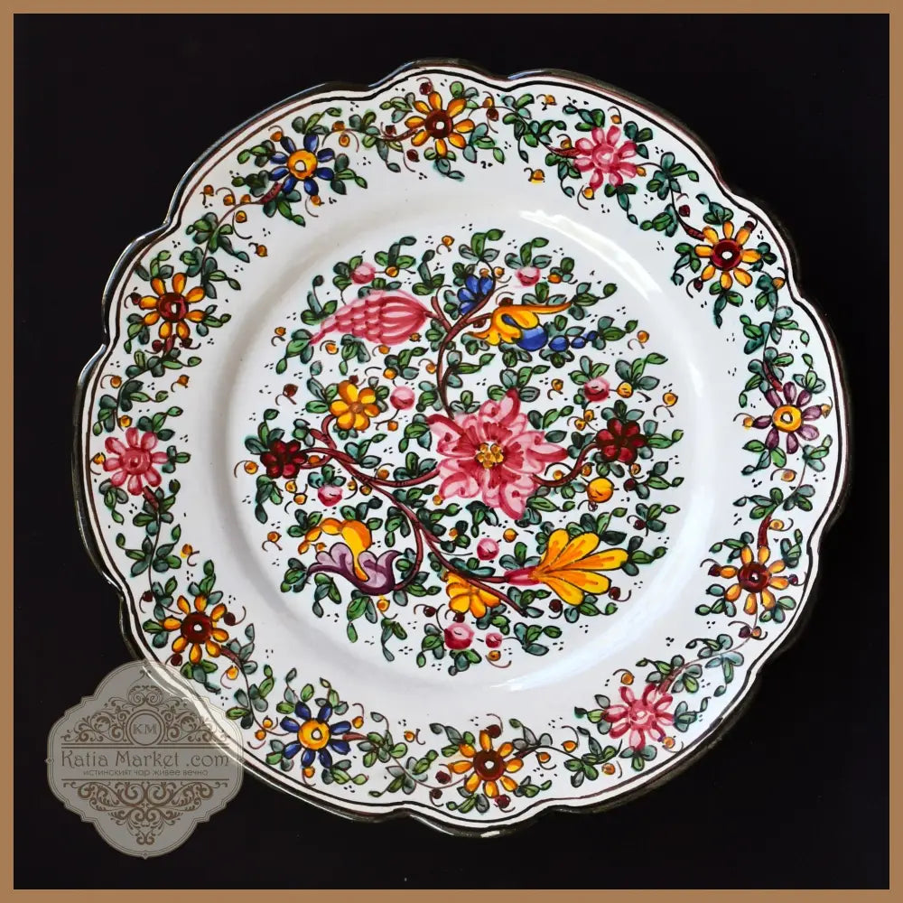 Италианска чиния от Губио 1940-50те - antique