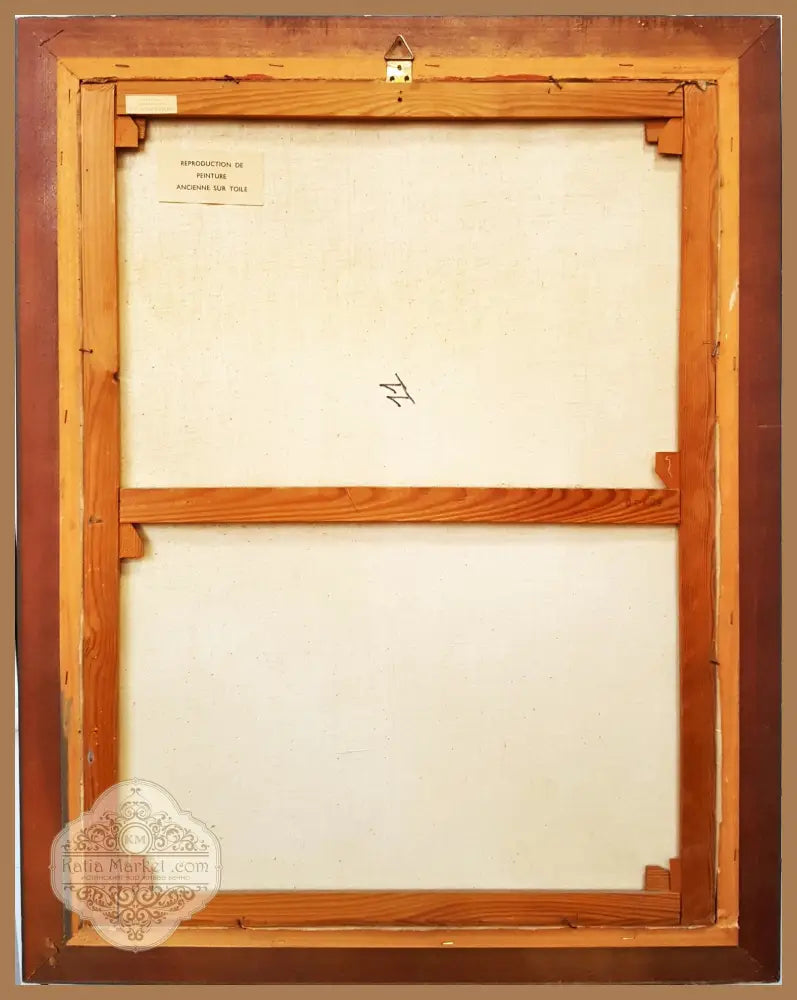 „Изкуството на живописта“- принт репродукция на Йоханес Вермеер - Йоханес Вермеер (репродукция) - Картина