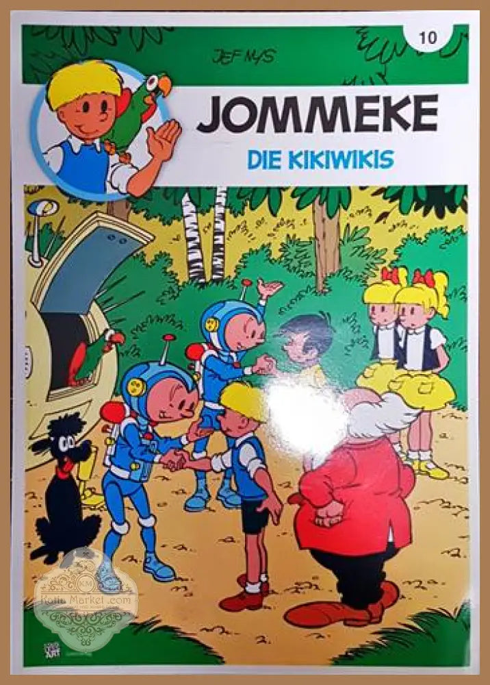 Jommeke. 10 Die Kikiwikis - Jef Nys - Книги