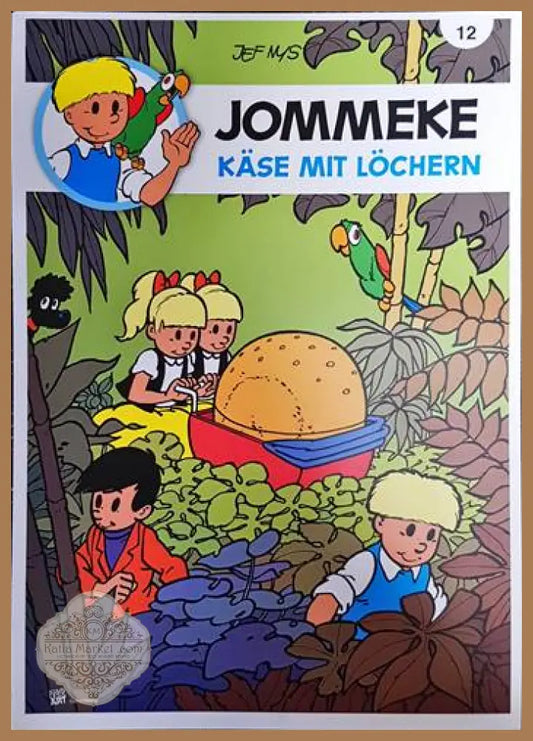 Jommeke. 12 Kaese mit Loechen - Jef Nys - Книги