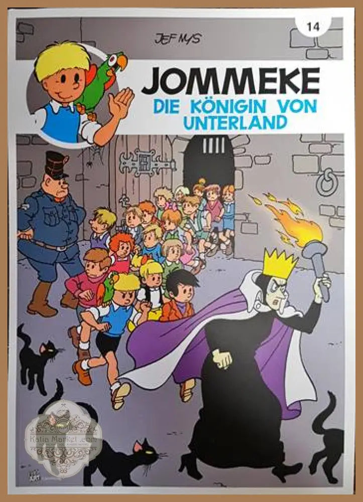 Jommeke. 14 Die Koenigin von Unterland - Jef Nys - Книги