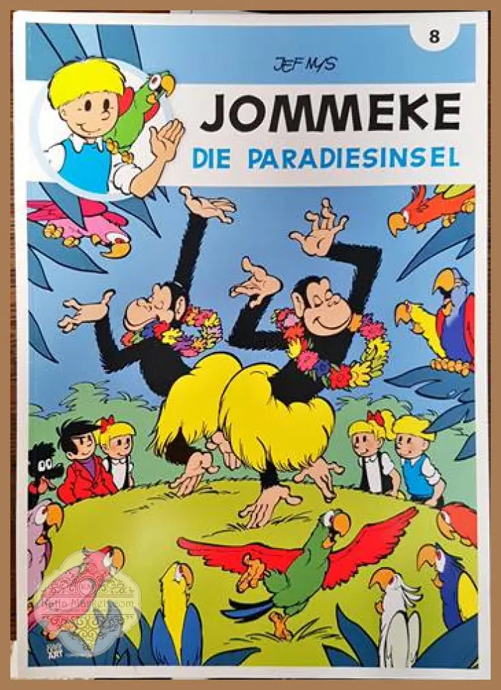 Jommeke. 8 Die Paradiesinsel - Jef Nys - Книги