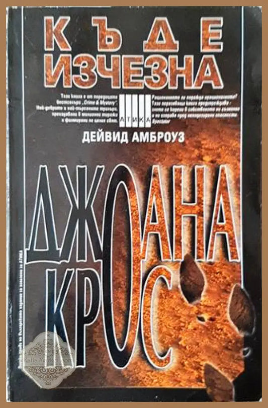 Къде изчезна Джоана Крос - Дейвид Амброуз - Книги