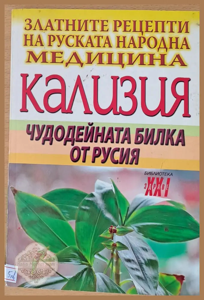 Кализия чудодейната билка от Русия - Мария Василева - Книги