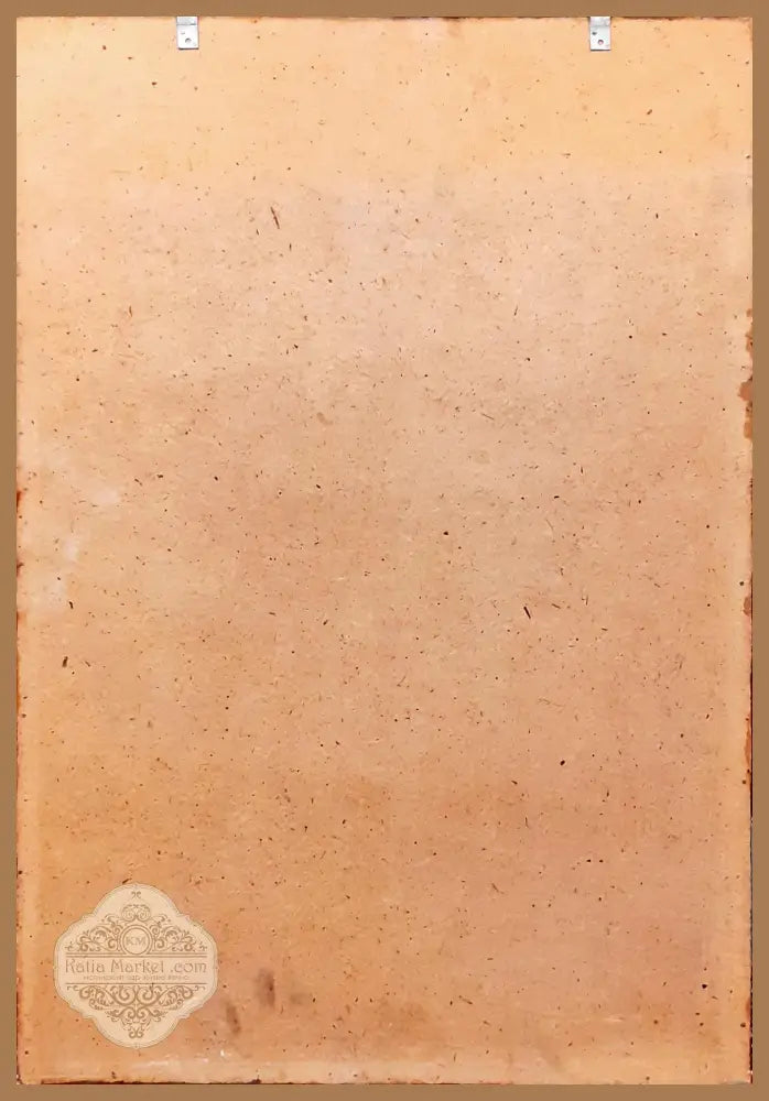 Картина графика върху фаянс с рамка - antique