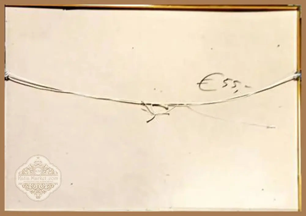 Картина масло върху фазер с рамка (579) - Картина
