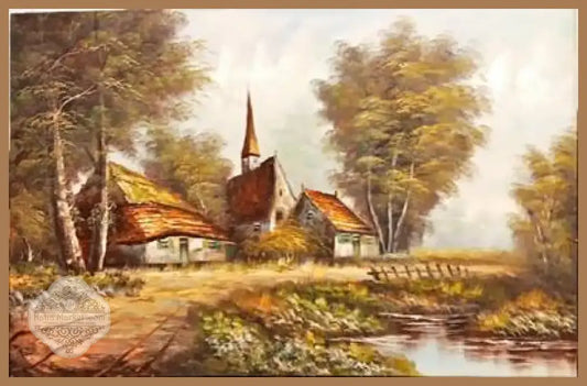 Картина масло върху платно (590) - Картина