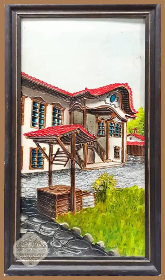 Картина смесена техника - ’Из Пловдив’ Борислав Тодоров 1995 - antique