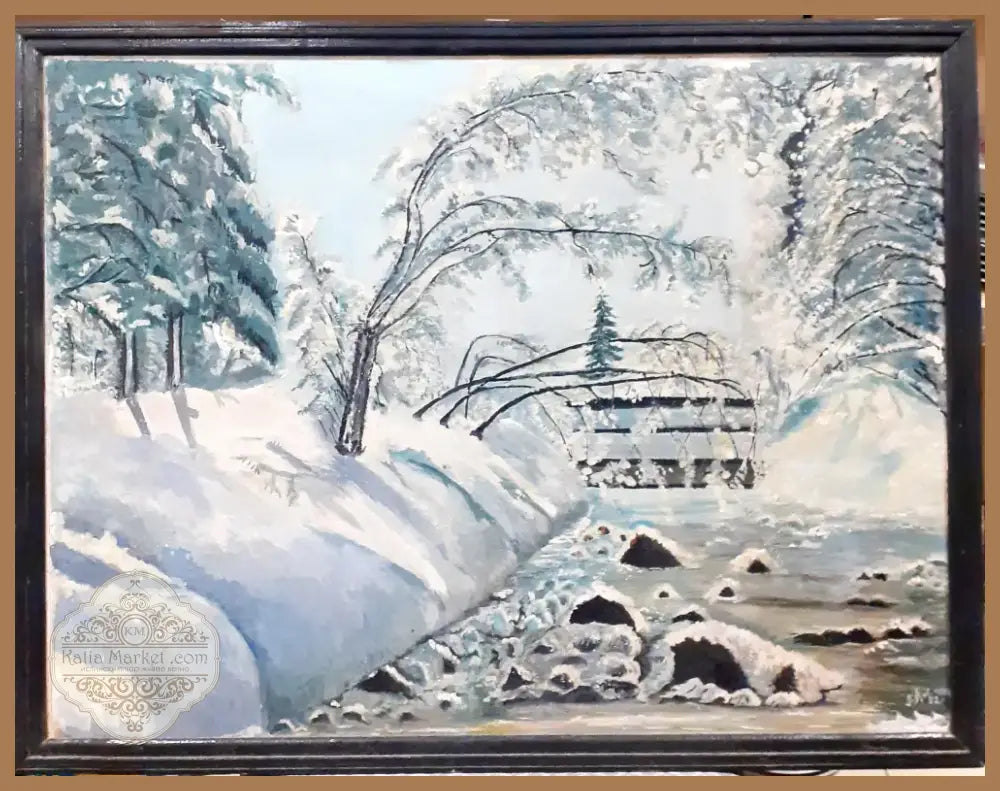 Картина върху фазер с рамка (386) - Картина
