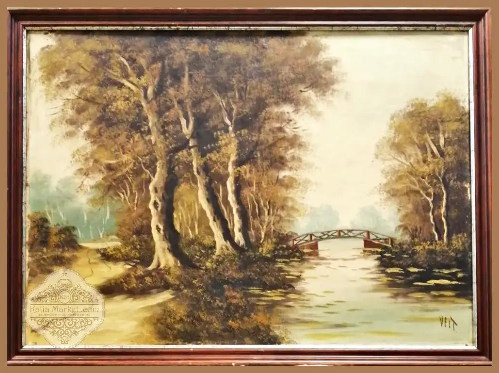 Картина върху фазер с рамка масло (224) - Картина