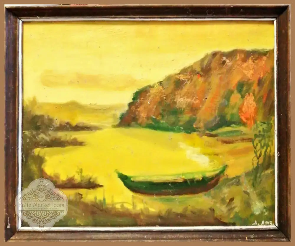 Картина върху фазер с рамка масло (192) - Картина