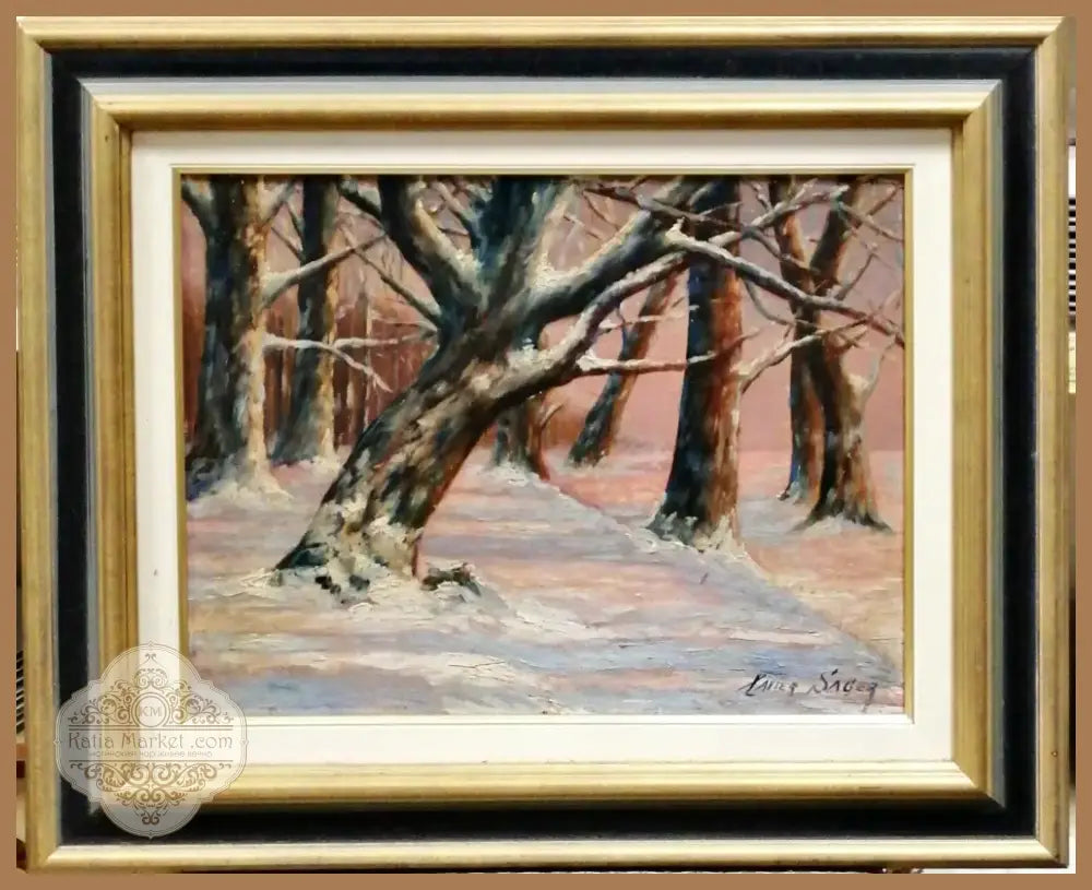 Картина върху фазер с рамка масло (334) - Картина