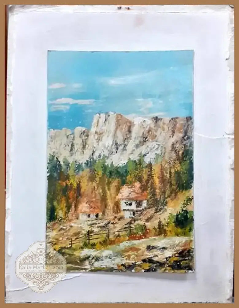 Картина върху хартия масло (422) - Картина
