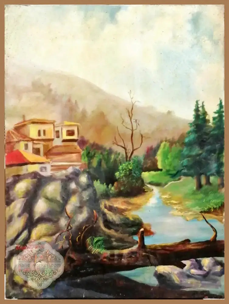 Картина върху платно без рамка масло (338) - Картина