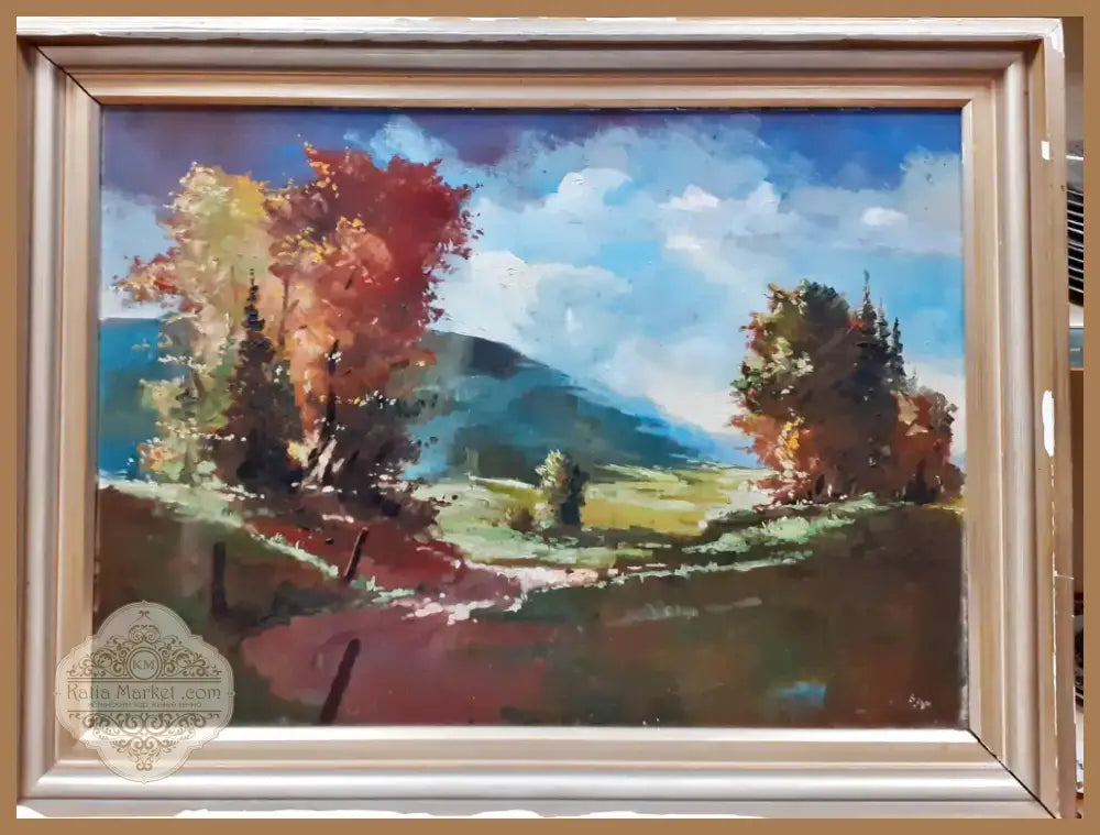 Картина върху платно без рамка масло (375) - Картина