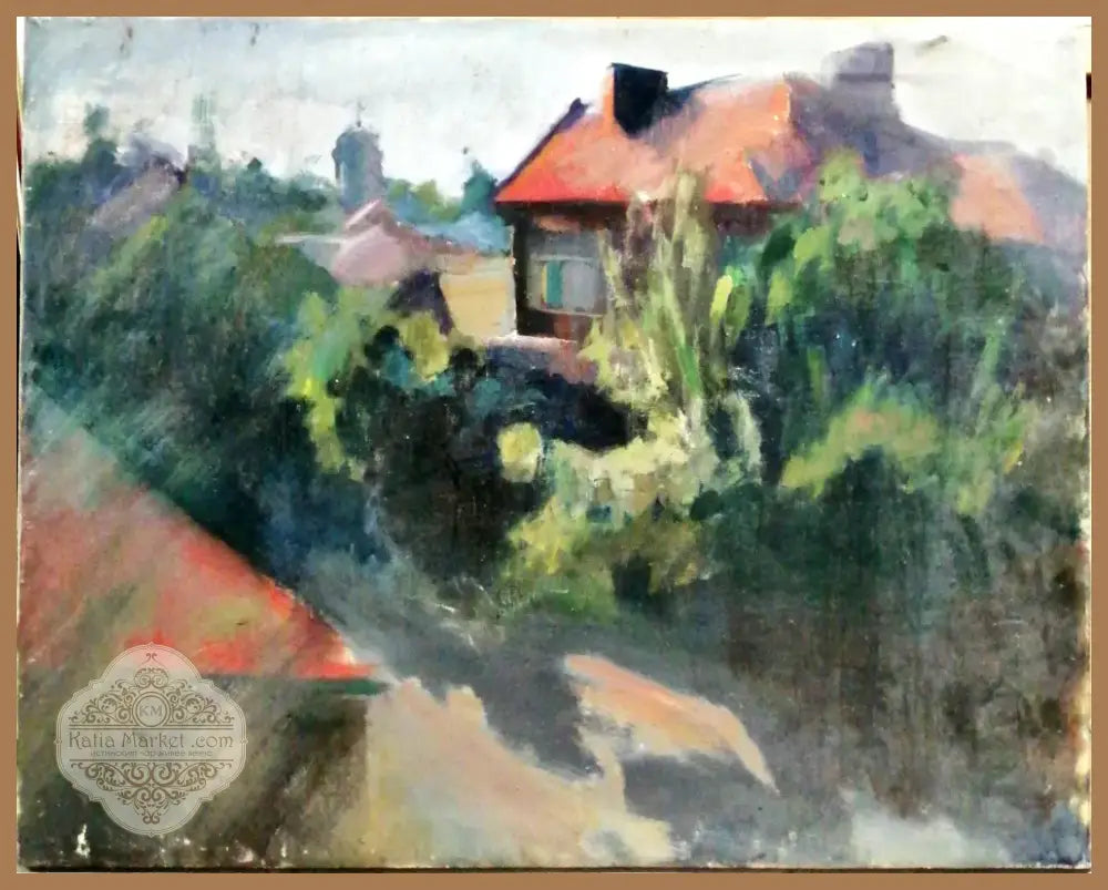 Картина върху платно без рамка масло (256) - Картина