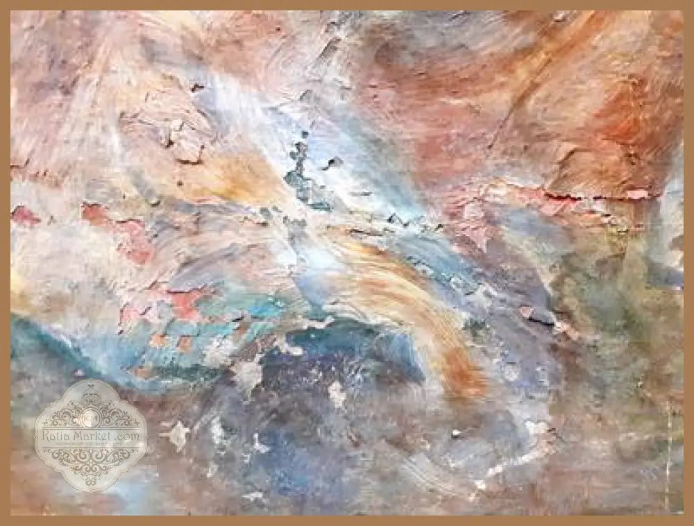 Картина върху платно масло - за реставрация - antique