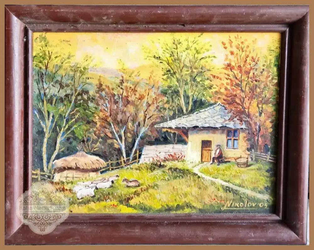 Картина върху платно с рамка (145) - Картина