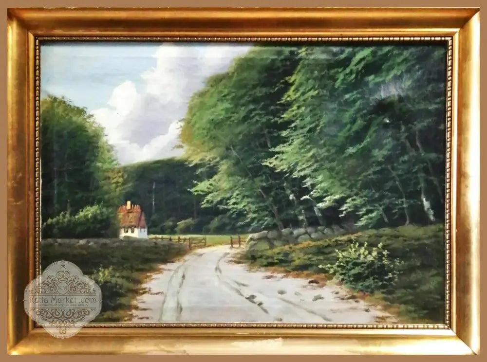 Картина върху платно с рамка масло (252) - Картина
