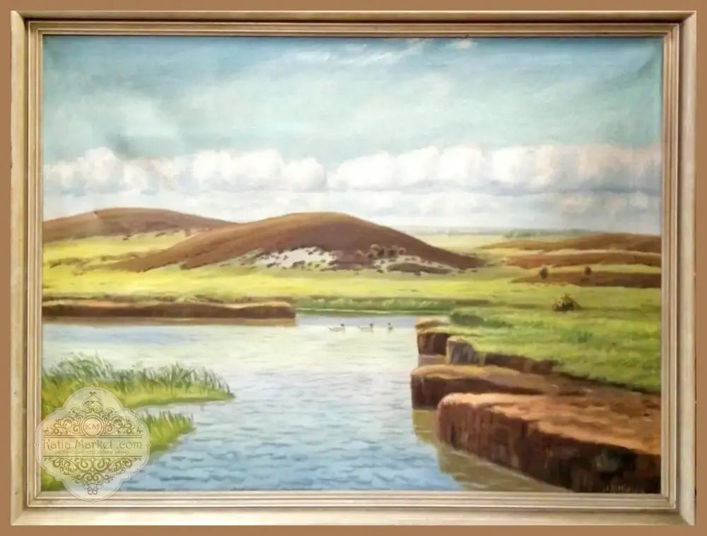 Картина върху платно с рамка масло (265) - Картина