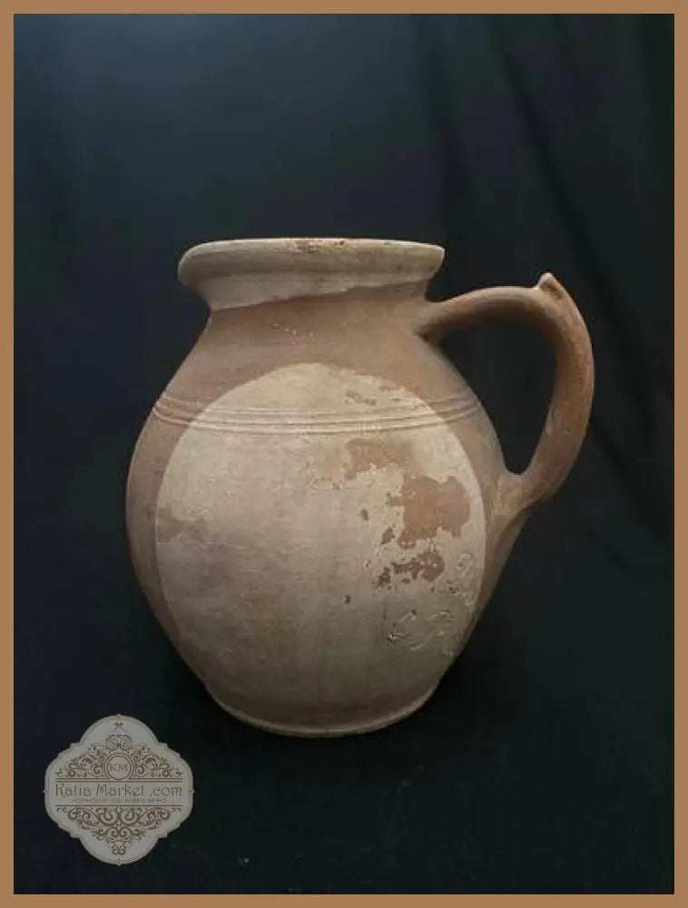 Керамична кана Дим.Дичев с.Рила 1904г. - antique
