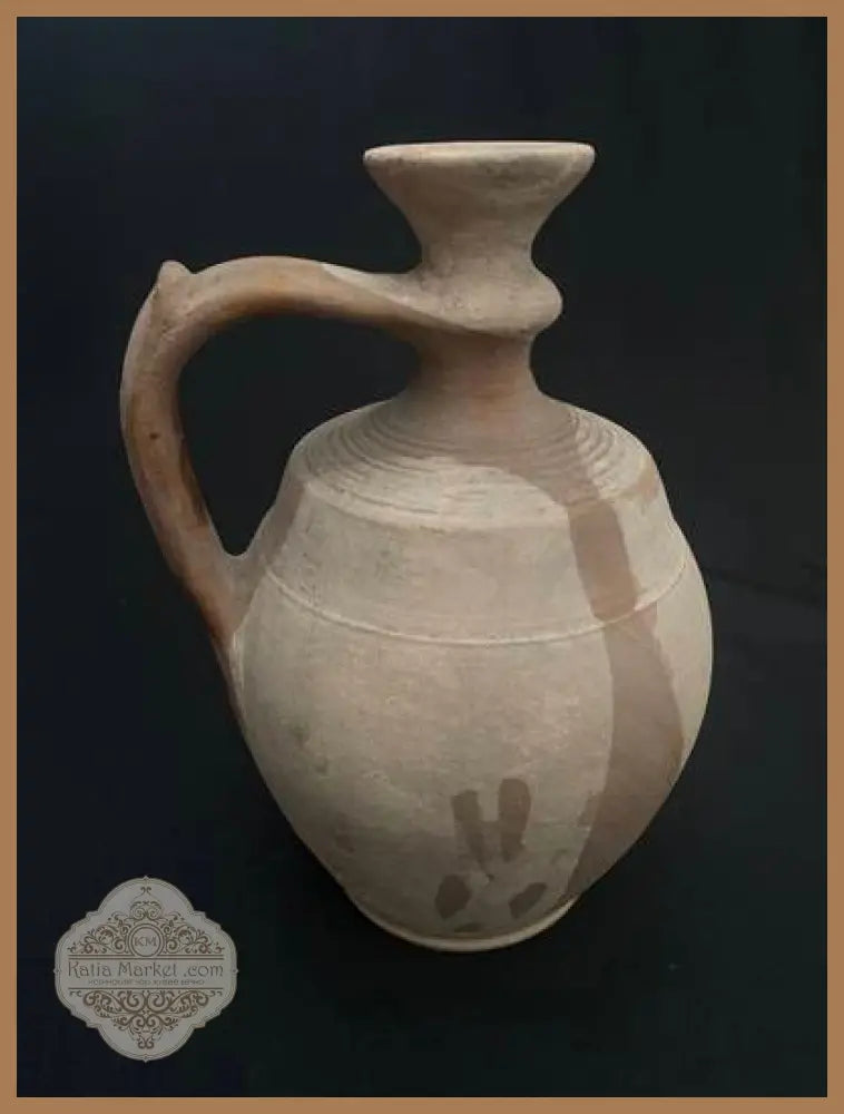 Керамична стомна Дим.Дичев с.Рила 1904г. - antique