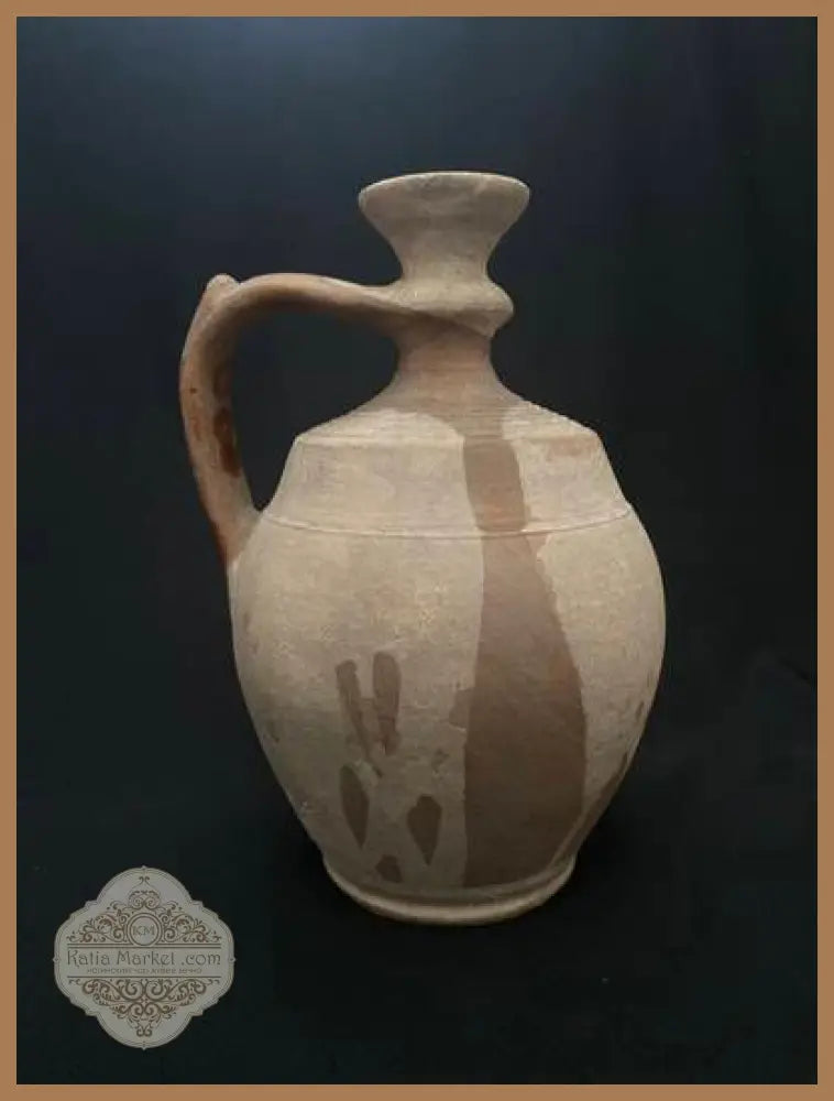 Керамична стомна Дим.Дичев с.Рила 1904г. - antique