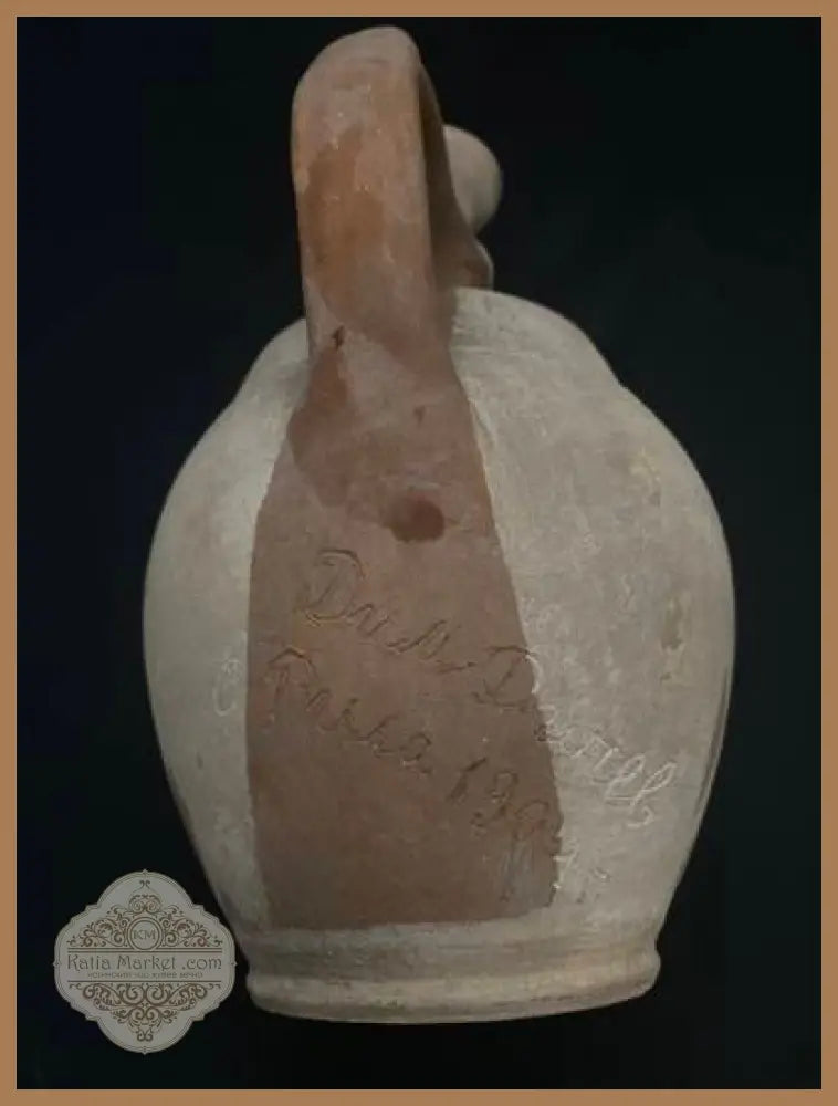 Керамична стомна Дим.Дичев с.Рила 1904г. - antique