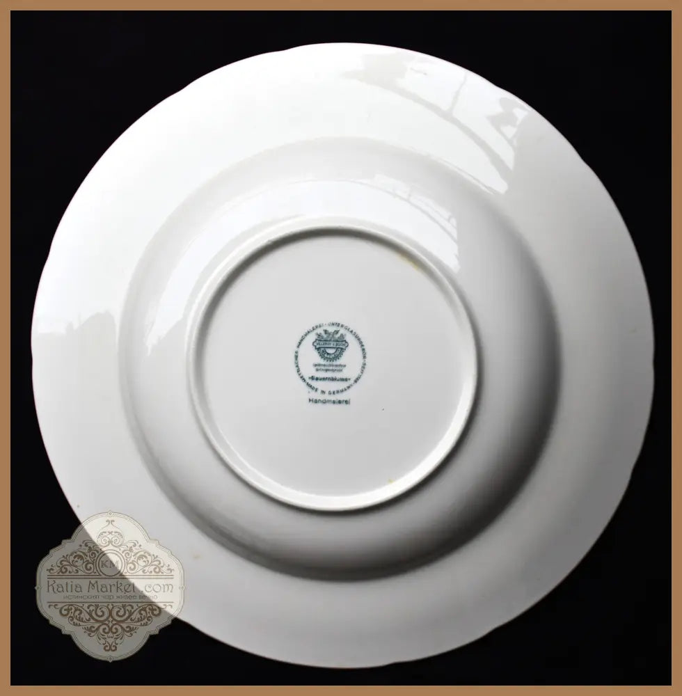 Класическа винтидж фруктиера/чиния ’Villeroy & Boch’ модел BAUERNBLUME - antique