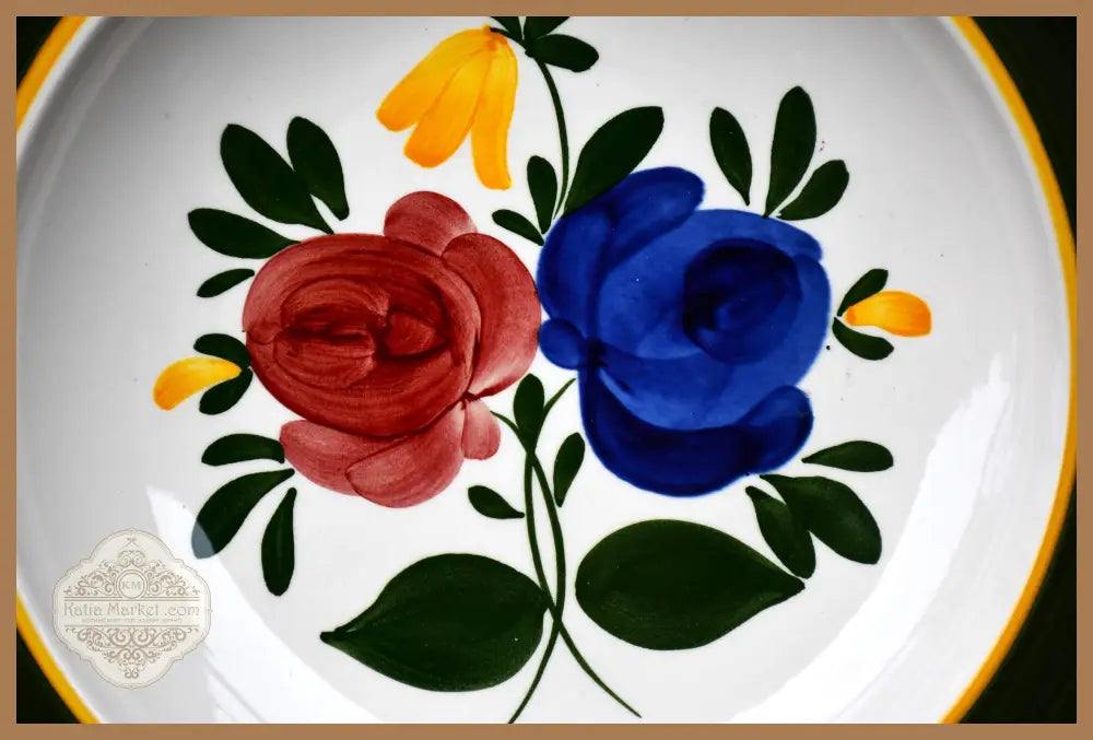 Класическа винтидж фруктиера/чиния ’Villeroy & Boch’ модел BAUERNBLUME - antique