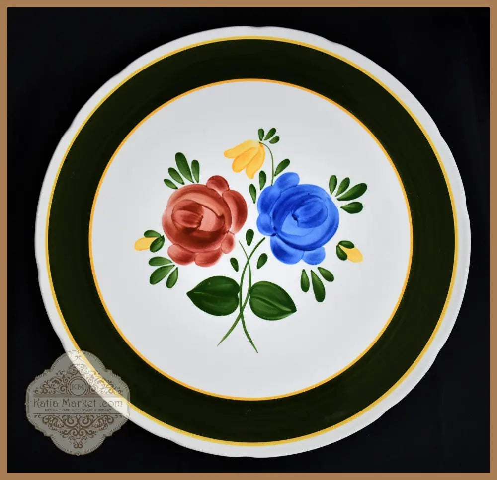Класически винтидж поднос ’Villeroy & Boch’ модел BAUERNBLUME - antique