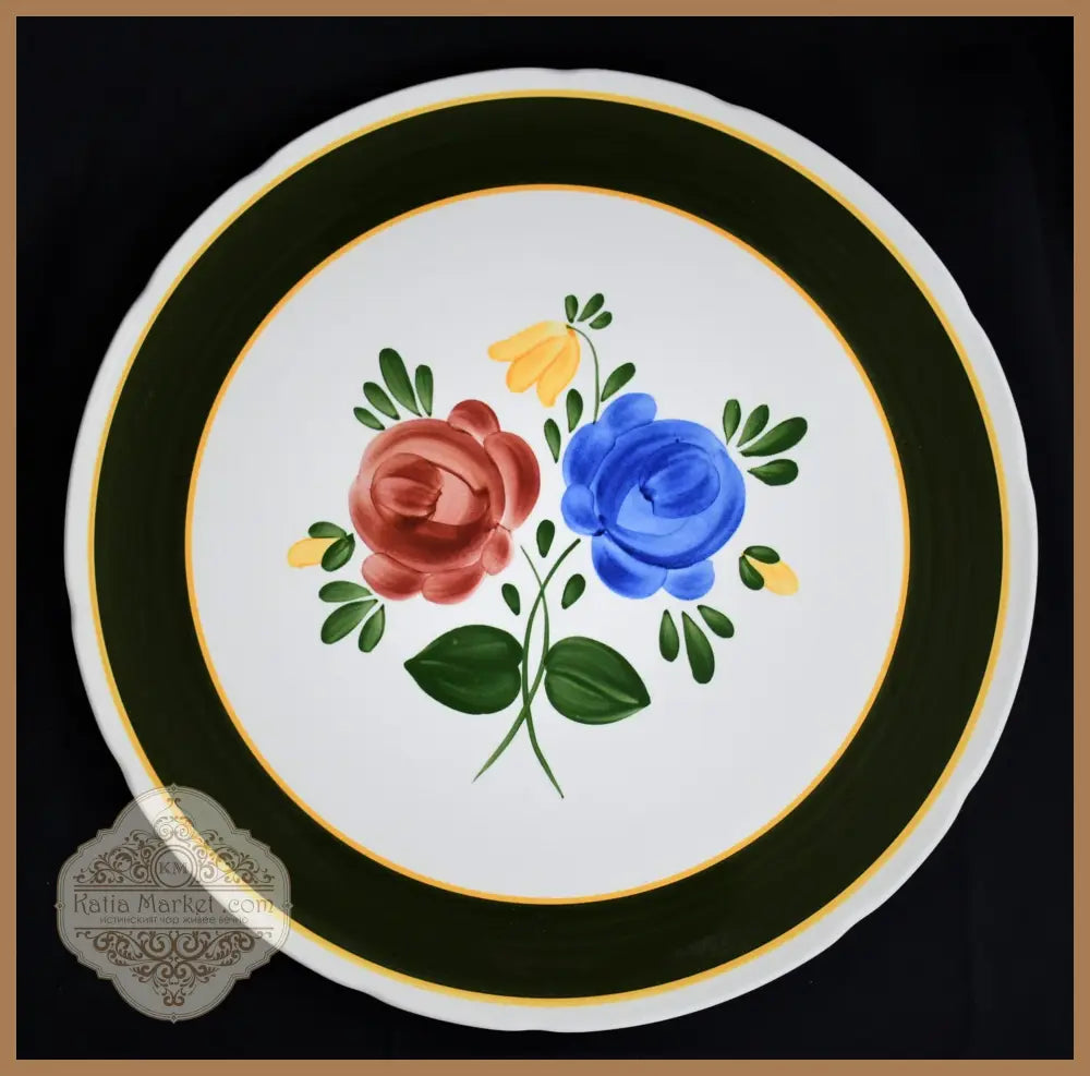 Класически винтидж поднос ’Villeroy & Boch’ модел BAUERNBLUME - antique