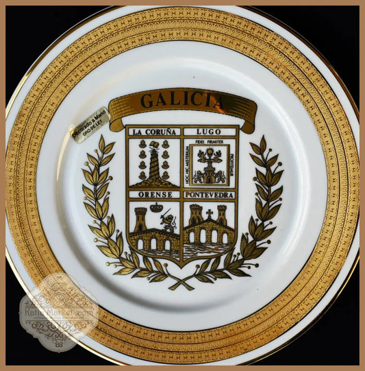 Колекционна чиния - Галисия Испания - antique