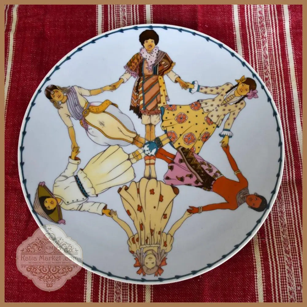Колекционна чиния ’Международна година на детето’ - ’Villeroy & Boch’ - antique