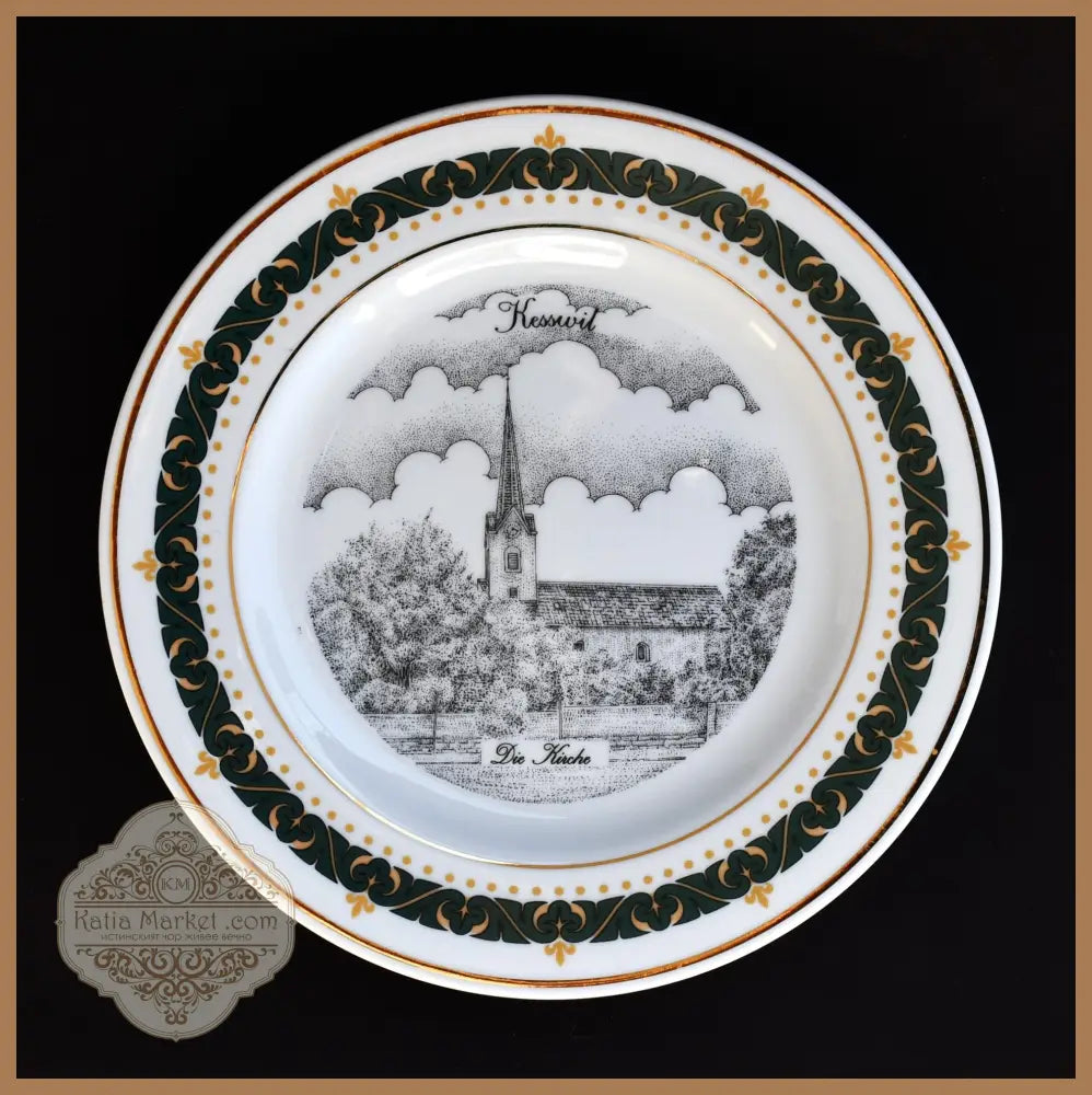 Колекционна чиния №1 Швейцария - antique