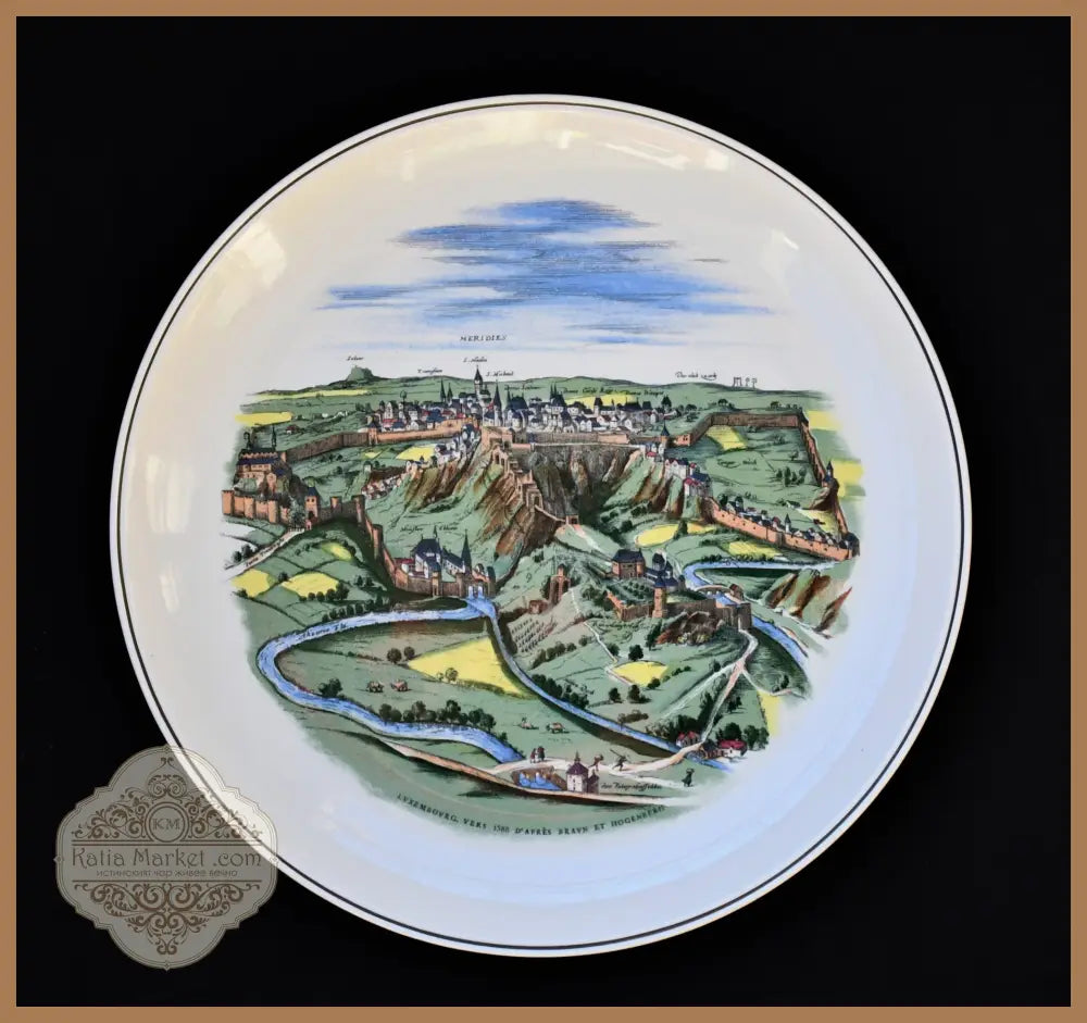Колекционна чиния от 1963-та на ’Villeroy & Boch’ - antique