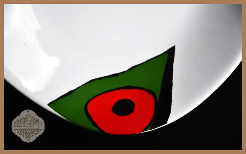 Колекционна декоративна чиния Joan Miro - FC Barcelona XL Art 2005 - Декоративна чиния