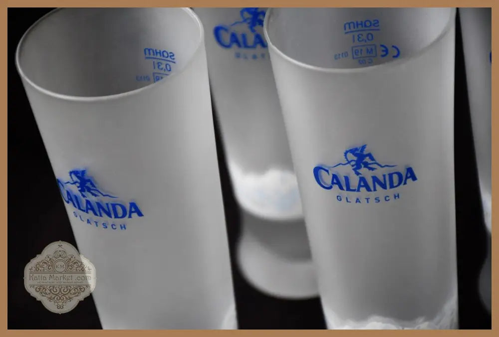 Комплект чаши Calanda (6 бр.) - antique