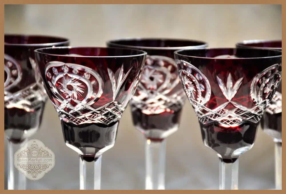 Комплект чаши за ликьор - antique
