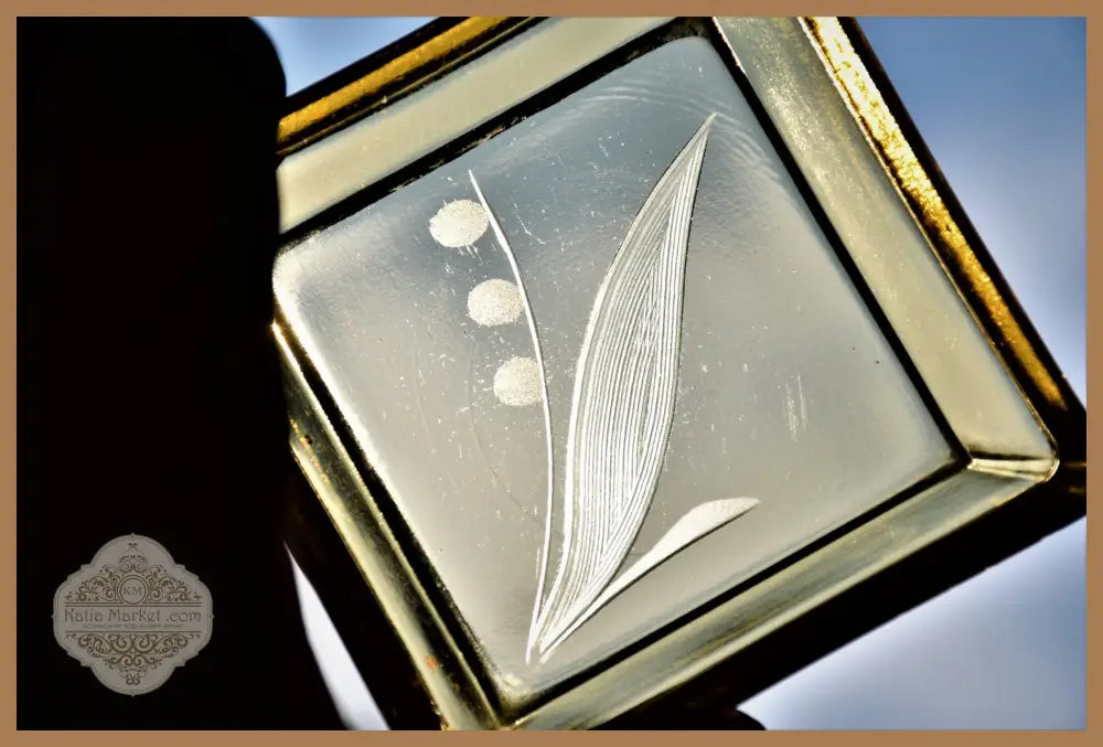 Комплект подложки за чаши Art Deco - ръчно гравирани - antique