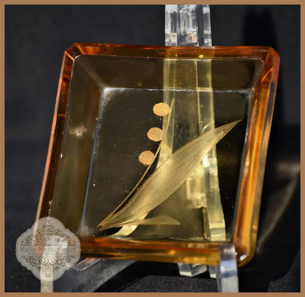 Комплект подложки за чаши Art Deco - ръчно гравирани - antique