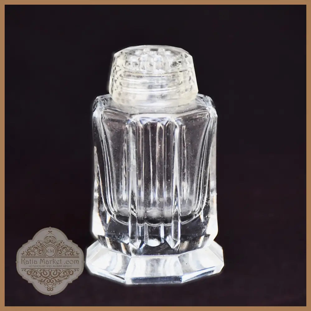 Комплект стъклени солници. Арт Деко - 1930-те. - antique